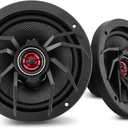 6.5" Coaxial Car Speakers1000W Max Power250W RMS4 OhmPlug & Play Upgrade for Old CarsTransform Your Daily Commute into a Stress-Relief Concert Hall Experience (Pair)