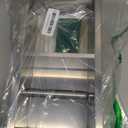 Qeke Recessed Toilet Paper Holder, 304 Stainless Steel Bathroom Toilet Paper Holder with Storage, in Wall Tissue Toilet Roll Holder, Brushed Nickel