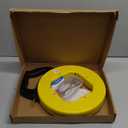 Electrical Fish Tape, 164FT 3.5mm Fish Tape Wire Puller, Fiberglass Fish Tape Cable Puller Kit Electrical Fish Tape PET Wire Pulling Tools- Cable Pulling Aid Including 5 Adapters