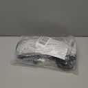 4 Inch Heavy Duty Fence Gate Wheel for Metal Tube, Adjustable Spring Loaded Caster Wheel with 360 Swivel, Black Rubber Gate Wheel with Metal Break, 2 Pack