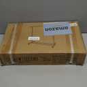 VICERII Clothing Rack, 55.51 Inch Heavy Duty Clothes Rack Rolling Garment Rack with Wheels and Bottom Shelf, 130LB Capacity Clothes Racks for Hanging Clothes, Coats, Shirts, Sweaters, Skirts, White (Single)