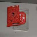 JEMDO Textured Grip Protective Case Compatible with Nintendo Switch 2 (2025) Only  Spider Web Design, Red Matte Shockproof TPU Shell with Anti-Slip Handles, Ergonomic & Comfort Slim Back Cover