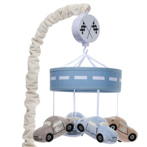 Little Racer Musical Car/Transportation Baby Crib Mobile Soother Toy