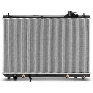 Engine Coolant Radiator Assembly with Transmission Oil Cooler Compatible with Toyota Highlander 2001-2003 V6 3.0L, Highlander 2004-2007 V6 3.3L Replace# 1640020220