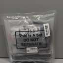 Zhanmai 2 Pairs Thigh High Men's Compression Socks 20-30 Mmhg Compression Stocking with Silicone Grip Men's Dress Socks (3X-Large)