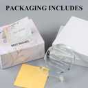 BLUEBOOK Wedding Anniversary Glass Plaques Gifts for Parents Couples,4.5x3.9in Happy Anniversary Table Decoration Presents,Best Anniversary Memorial Gifts Ideas for Women men