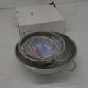 P&P CHEF Colander Set of 3, Stainless Steel Micro-Perforated Colanders Strainers for Draining Rinsing Washing, Ideal for Pasta Vegetables Fruits, Heavy Duty & Dishwasher Safe - 1/3/5 Quart