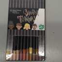 Faber-Castell Black Edition Skin Tone Colored Pencils: 12 Count, Black Wood and Super Soft Core Lead, Skin Tone Colored Pencil Set, Coloring Pencils for Kids, and Beginners, Art Supplies for Teens