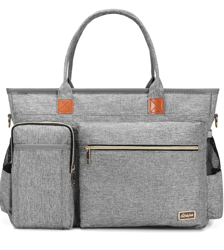 Laptop Tote Bag, Middle Size Computer Messenger Teacher Bag with 15.6'' Padded Laptop Sleeve