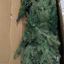 4FT Christmas Tree with 100 Lights, Potted Artificial Christmas Tree Outdoor Decor 8 Mode Timer Waterproof with Real-Like Tips & Round Branches for Front Door, Porch, Pack of 2 (Green) 