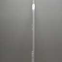 ZSTARR Retractable Ceiling Curtain Track, Measurement-Free Curtain Track 51''-94'',For Room Divider, Shower Curtain, Parallel bay window, RV Curtain Track (White)