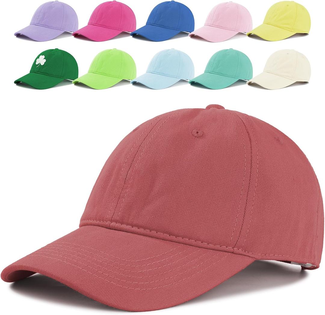 Unisex Baseball Cap Adjustable Golf Dad Hat Vintage Womens Men Relaxed Athletic Hat