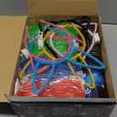 150PCS Glow in the Dark Party Supplies for Kids Adults, Light Up Party Favors with Light Up Glasses, Headband, Rings, 100 Glow Sticks Bulk Party Pack DIY Glow Necklaces Bracelets, Neon Party Supplies