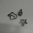 9 Pcs Leather Hole Cutter Tool Set, 3 Sizes Heart Star Water Drop Cutters Tools Kit High Carbon Steel Heart Die Cutters, Leather Hole Punch Cutting Dies Kit for DIY Leathercraft