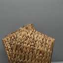 CENBOSS Rattan Christmas Tree Collar, Wicker Tree Skirt & Stand Base Cover (Brown Wash, 30 inch)