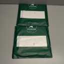 OTOSTAR Set of 2 Ghost Pillow Cover Halloween Throw Pillow Covers for Sofa Couch Bed Living Room Soft Plush Short Wool Velvet Farmhouse Pillowcase for Thanksgiving Pure White 20x20 Inch, White