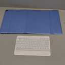 Hamile for iPad 9th/8th/7th Generation Case with Keyboard 10.2 Inch - 7 Colors Backlit Wireless Detachable Folio Keyboard Cover with Pencil Holder for iPad Pro 10.5" / iPad Air 3rd Gen (Sky Blue) (Blue)