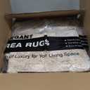 7x9 Area Rug Living Room Rugs - Washable Neutral Modern Abstract Soft Thin Large Rug Indoor Floor No Slip Rug Carpet for Bedroom Under Dining Table Home Office Decor - Golden Grey 1 sustainability feature