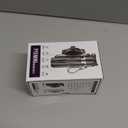 MQOUNY for Magsafe Tripod Stand for iPhone,Portable Pocket Size Selfie Stick with Rechargeable Remote and Metal Ring,Extendable Detachable Cell Phone Tripod Compatible with iPhone/Android (White)