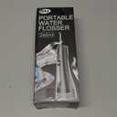 Water Flosser, Portable Water Flossers for Teeth Deep Cleaning with 3 Modes,Cordless Water Dental Flossers IPX7 Waterproof Electric Oral Irrigator Teeth Pick for Travel Home Use (Black)