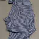 Dog Sweaters for Small Dogs Girls Boys, Striped Pet Sweaters for Fall Winter Dog Clothes, Turtleneck Pullover Knitwear for Small Medium Large Dogs (Blue)