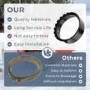585193MA Outer Retainer Ring Replacement for Murray 24" 27" Snow Thrower,Chute Retainer Ring Fit for Craftsman,Canadiana,Dynamark,MTD,Murray,Noma and Signature Snowblower Parts