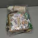 Wild Birthday Decorations,Safari Birthday Decorations 277Pcs Wild Plates and Napkin Sets Banner Backdrop Tablecloth Cake Topper Balloon Garland for Jungle 1st birthday Decorations