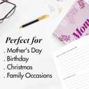 Gifts for Mom from Daughter, Son - Personalized Mothers Day Gifts for mom, Wife, Women - Moms Birthday Gift Ideas, Birthday gifts for moms - Mom Story Book to Fill Out, Moms Guided Journal Life Story