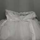 First Communion Dress Flower Girl Dress Tulle Lace Bridesmaid Pageant Dress Ball Gown Wedding Party Floor Length, Size 14