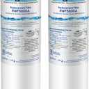 RWF5800A Refrigerator Water Filter Replacement for Frigidaire EPTWFU01 EWF02 Pure Source Ultra II, PureSource Ultra 2, SCWFTCTO, GP006, EPTWFUO1, MR022, JO22, BO022, TH-01, DE022, 1007 2PACK
