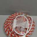 Joiedomi 40FT LED Candy Cane Rope Lights, Waterproof Outdoor 360 LED Christmas Decor Lights for Garden Yard Party Xmas Christmas Holiday Decorations (Red & Warm White)