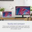Dell SE2422HX Monitor - 24 inch FHD (1920 x 1080) 16:9 Ratio with Comfortview (TUV-Certified), 75Hz Refresh Rate, 16.7 Million Colors, Anti-Glare Screen with 3H Hardness, AMD FreeSync- Black