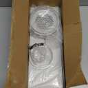 HOXHA Window Duct Kit Dryer Window Vent Kit for 4 Ducting Dryer Vent Hose, Sliding Window Vent Kit Fit with Dryer, Inline Duct Fans, Grow Tents