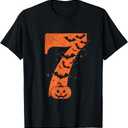 Couple Halloween Costume 6 7 Rizz Six Seven Meme T-Shirt, Size: L