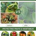 Bird Netting for Garden Protection - 4 Pack Garden Netting Pest Barrier with Drawstring,3.3Ft x 2.7Ft Mosquito Net Tomato Protective Cover Garden Plant Netting for Cicadas Vegetables Blueberry Bushes