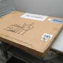 Folding Desk - 39.4 Wood Top Foldable Desk for Small Spaces | No Assembly Required Compact Desk for Home Office, Writing, and Study (White)