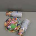Mario Birthday Party Supplies, 20 Plates, 20 Napkins and 1 Tablecover for Mario Party Supplies, Mario Theme Party Decorations