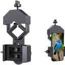 GOSKY Smartphone Adapter Mount Regular Size - Compatible with Binoculars, Monoculars, Spotting Scopes, Telescope, Microscopes Fits almost all Smartphones on the Market Record Nature and The World