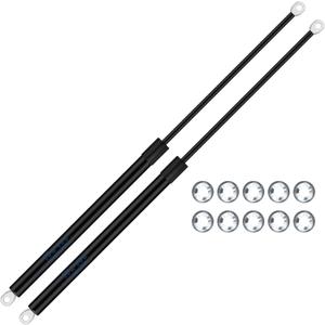 26inch RV Awning Gas Struts Lift Support Spring Shocks for Camper Travel Trailer Tonneau Cover Trap Door, 2PCS 124lb 26.46" RV Awning Lift Struts for Solera Power 69-78" Long Arm
