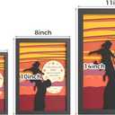 3 x CCCEI Black 8x10 Desk Decor for Home Office, Gifts for Men From Daughter, Unique Thank You, Love Gift Ideal for Brthday, Fathers Day Christmas.