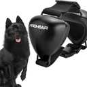 PROHEAR Dog Ear Muffs Hearing Protection for Dogs, NRR 28dB Noise Cancelling Headphones, Easy to Adjust Dog Hearing Protection Earmuffs for Thunder, Hunting, Tourism, Cars, Racing, Large Black