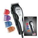 Wahl USA Clipper Pet-Pro Dog Grooming Kit - Electric Corded Dog Clipper for Dogs & Cats with Fine & Medium Coats - Model 9281-210