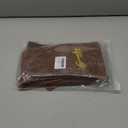 Rose Pruning Gloves for Men and Women - Thorn Proof Goatskin Leather Gardening Gloves with Gauntlet (Large, Brown) (Large (Pack of 1))