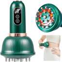 DiDEER Lymphatic Drainage Massager & Anti Cellulite Massage Tool, Reduce Stretch Marks & Cellulite,for Legs, Arms & Belly, Body Sculpting Machine with Microcurrent, Light, Heat & Vibration (Green)