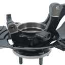 labwork Front Left Driver Side Wheel Hub Bearing Steering Knuckle Assembly Replacement for Sonata 2011 2012 2013 2.4L Replacement for 698-465
