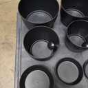 Utopia Home - Plant Pots Indoor with Drainage - 7/6.6/6/5.3/4.8 Inches Flower Pots for Indoor Planter - 5 Pack Plastic Planters - Ideal for Stocking Stuffers or Home Christmas Decorations - Black