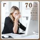 FONHCOO Blue Light Blocking Glasses Women Men Computer Eyeglasses,TR90 Fashion Round Transparent Anti Blue Light Glasses with Anti Eyestrain & UV Glare for Gaming & Reading (Tortoise)