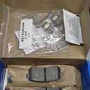 Bendix Priority1 CFC1157 Ceramic Rear Brake Pads for Select Models Hyundai Accent, Elantra, ix35, Tucson, Kia Cadenza, Forte, Forte5, Forte Koup, Rio, Rio5, Sportage