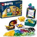 LEGO DOTS Hogwarts Desktop Kit 41811, DIY Harry Potter Back to School Accessories and Supplies, Desk Dcor Items and Patch Sticker, Crafts Toys