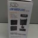 222GPH 10W Turtle Tank Filter Aquarium Filter Power Adjustable 10-40 Gal. Small Internal Filter 3-Stage Waterfall Bio-Filtration Quiet Low Water Level for Freshwater Saltwater Fish Tank Easy to Clean